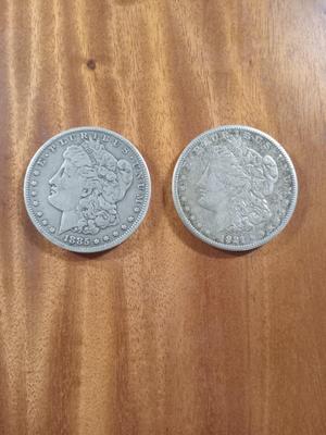 1921 S & 1885 P Morgan's