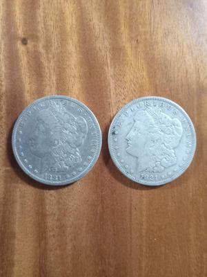 1881 s & 1921 s Morgan's
