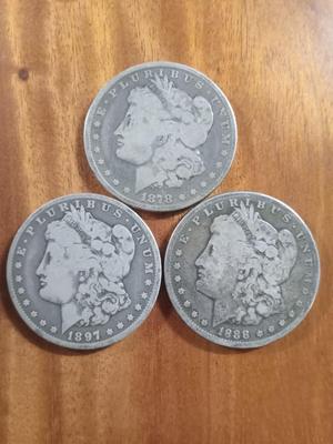 1878 p, 1897 o, 1888 p Morgans