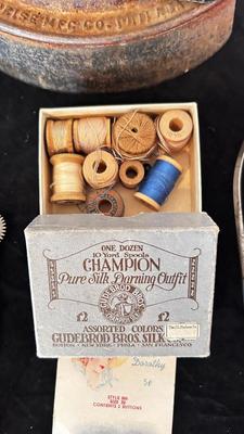 ANTIQUE ENTERPRISE IRON, HOT IRON PLATE, THREAD AND MORE