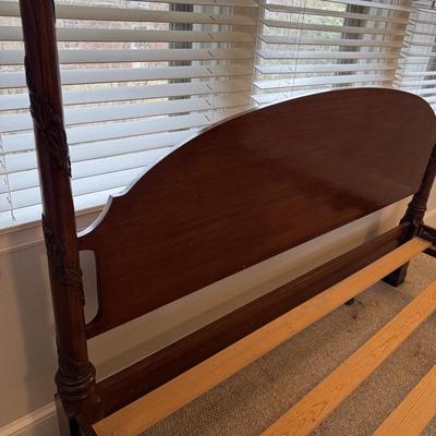 Ornate Four Poster King Size Bed Frame (B3-BM)