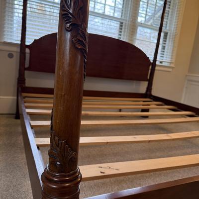 Ornate Four Poster King Size Bed Frame (B3-BM)