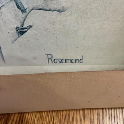 Christine Rosemond Signed “Denim and Silk” Print and Ladies Vanity Collection (B3-BC)