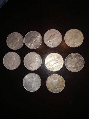 10 peace 1923 date peace dollars