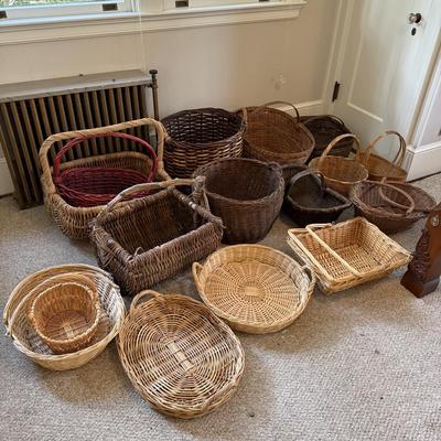 Collection of Wicker Baskets (B1-BM)