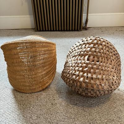 Traditional Folk Art Buttocks Baskets (B3-BM)