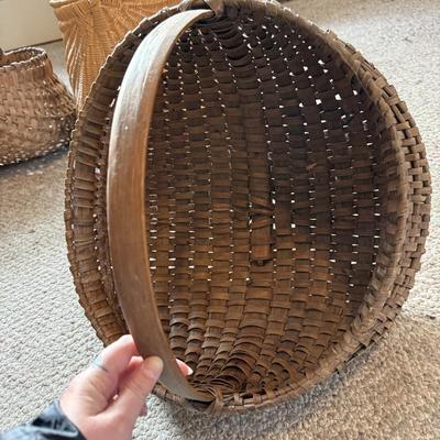 Traditional Folk Art Buttocks Baskets (B3-BM)