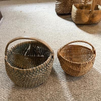 Traditional Folk Art Buttocks Baskets (B3-BM)