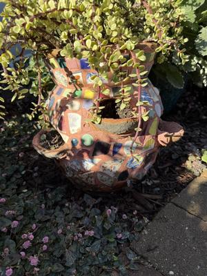 Garden Decor And Potted Plants