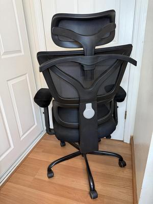 Black Mesh Ergonomic Office Chair 28x25x48