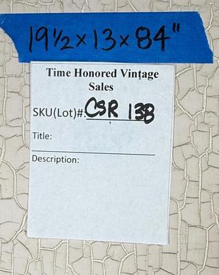 Distressed Tall Cabinet 19.5x13x84