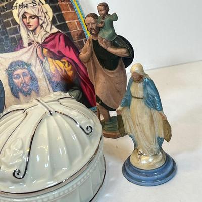 LOT 42: Religious Collection - Figurines and More