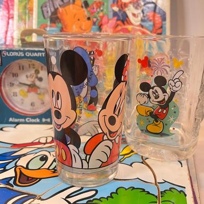 LOT 45: Vintage Disney and More - Puzzles, Books, Glasses