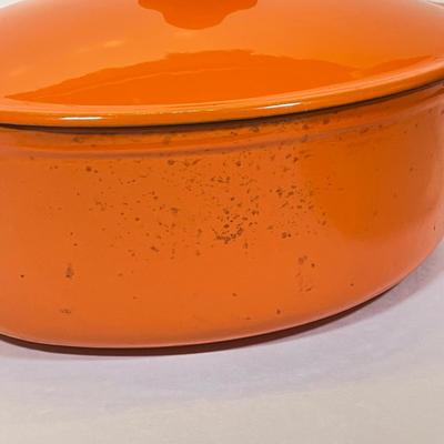 LOT 50: Two Rachel Ray Cast Iron Dutch Ovens