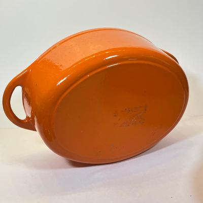 LOT 50: Two Rachel Ray Cast Iron Dutch Ovens