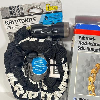 LOT 51A: Bicycle Parts and Accessories