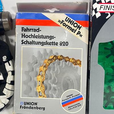 LOT 51A: Bicycle Parts and Accessories
