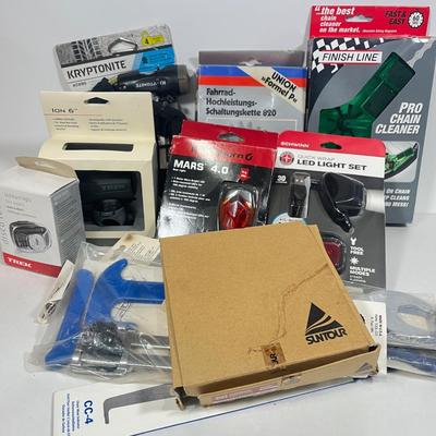 LOT 51A: Bicycle Parts and Accessories