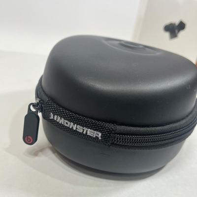 LOT 52A: Wireless Headphones - New in Package Status Between Earbuds and Beats Studio in Travel Case