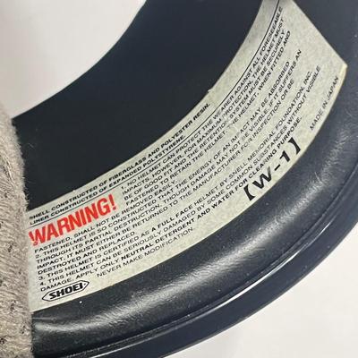 LOT 53A: Shoei RF-800 Motorcycle Helmet