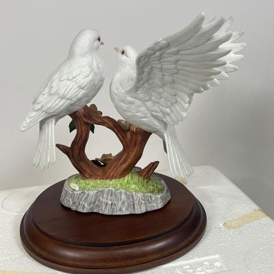 LOT 55: Lenox Candle Set and Figurines