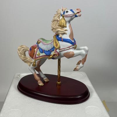 LOT 55: Lenox Candle Set and Figurines