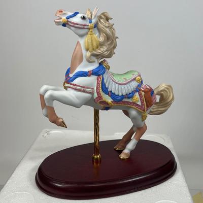 LOT 55: Lenox Candle Set and Figurines