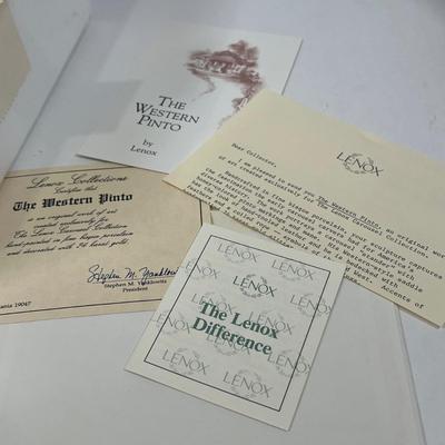 LOT 55: Lenox Candle Set and Figurines