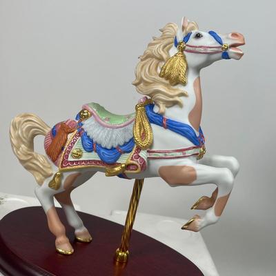 LOT 55: Lenox Candle Set and Figurines