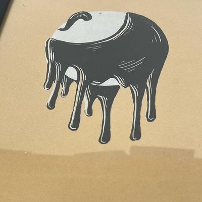 LOT 56: Signed, Framed Print - "The Leech" By Matthew Torchina Hoban