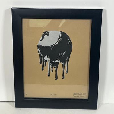 LOT 56: Signed, Framed Print - "The Leech" By Matthew Torchina Hoban