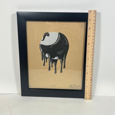 LOT 56: Signed, Framed Print - "The Leech" By Matthew Torchina Hoban
