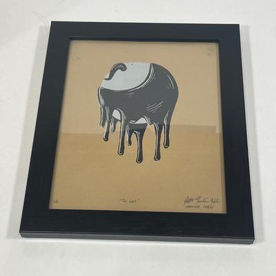 LOT 56: Signed, Framed Print - "The Leech" By Matthew Torchina Hoban