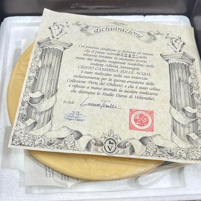 LOT 57: Studio Dante di Volteradici Plates