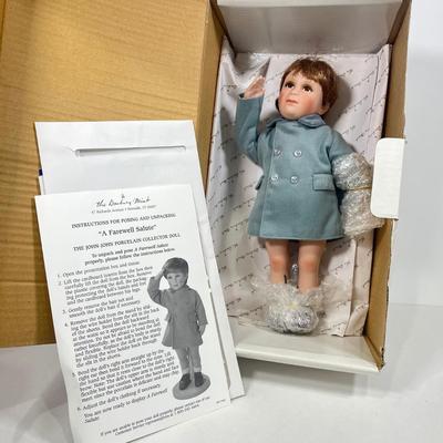 LOT 58: Vintage Dolls - Campbell's Soup Collector's Set, John-John Kennedy Doll and More