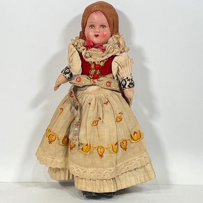 LOT 58: Vintage Dolls - Campbell's Soup Collector's Set, John-John Kennedy Doll and More