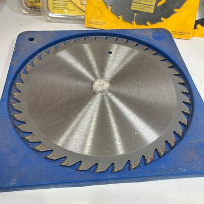 LOT 60: New and Used Saw Blades and More