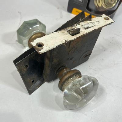 LOT 61: New and Vintage Door Hardware