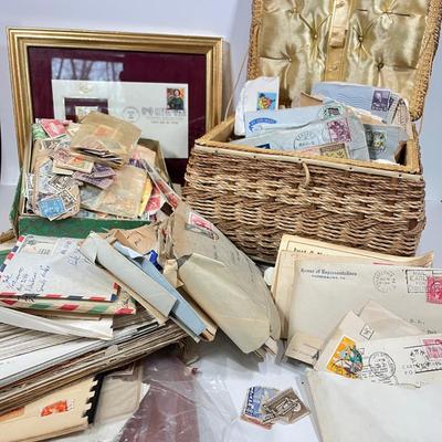 LOT 66: Big Collection of Vintage Stamps