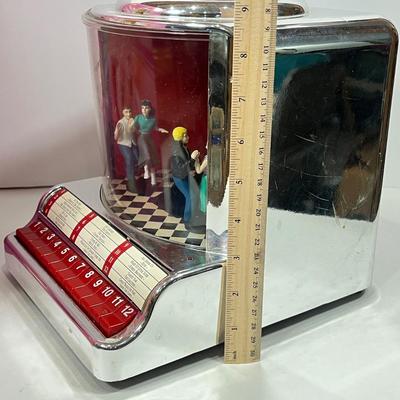 LOT 68: Vintage Posin' Picture Perfect Doll and Mr. Christmas Jukebox Rock