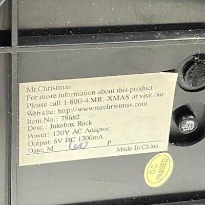 LOT 68: Vintage Posin' Picture Perfect Doll and Mr. Christmas Jukebox Rock