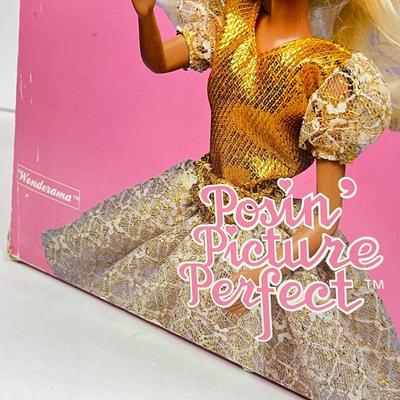 LOT 68: Vintage Posin' Picture Perfect Doll and Mr. Christmas Jukebox Rock