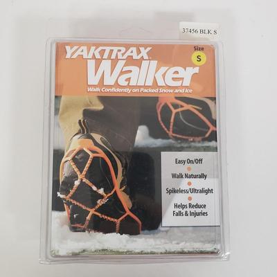 LOT 128: Vintage Coleman Lantern, Eagle Steel Gas Can, Metal Milk Can, Buckeye Aluminum Coffee Pot & Yaktrax Snow Walkers