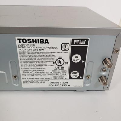 LOT 129: Toshiba DVD Player/VCR Recorder