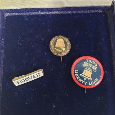 LOT 132: Collection of Ephemera from New Jersey & Political Pins