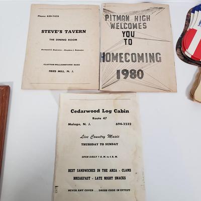 LOT 132: Collection of Ephemera from New Jersey & Political Pins