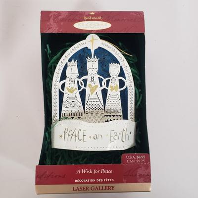 LOT 134: Nativity/Three Kings Ornaments by Lenox, Hallmark, Fontanini & More