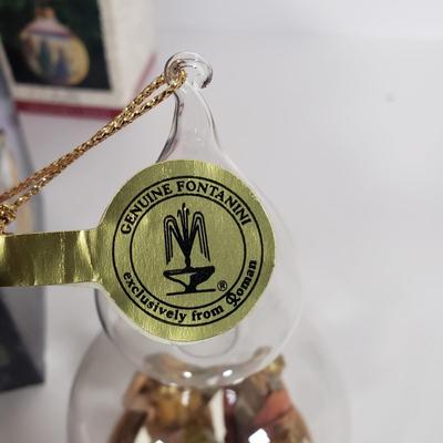 LOT 134: Nativity/Three Kings Ornaments by Lenox, Hallmark, Fontanini & More