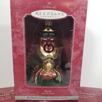 LOT 135: Three Kings/Magi Ornament Collection by Hallmark