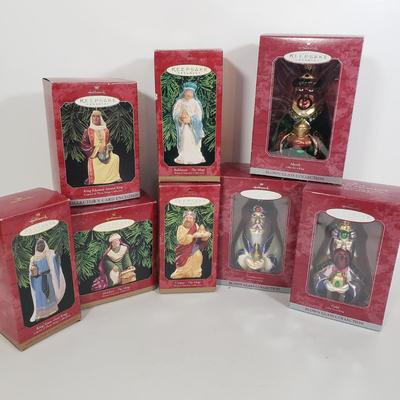 LOT 135: Three Kings/Magi Ornament Collection by Hallmark